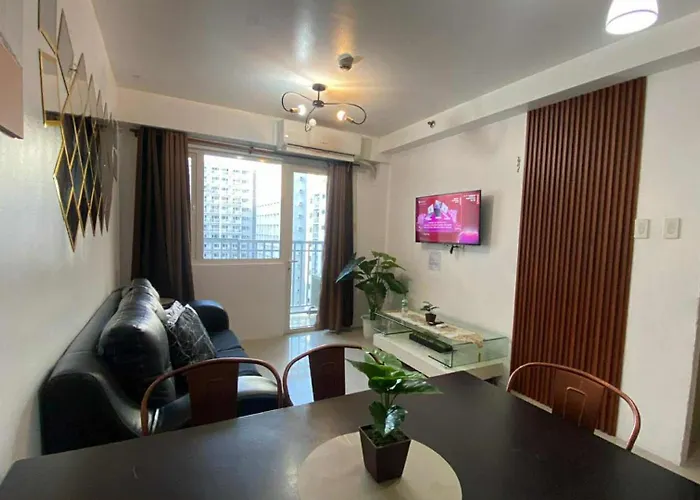 Apartamento Shore Residences Blissful Staycation Retreat With View And Bay View Near Moa Manila