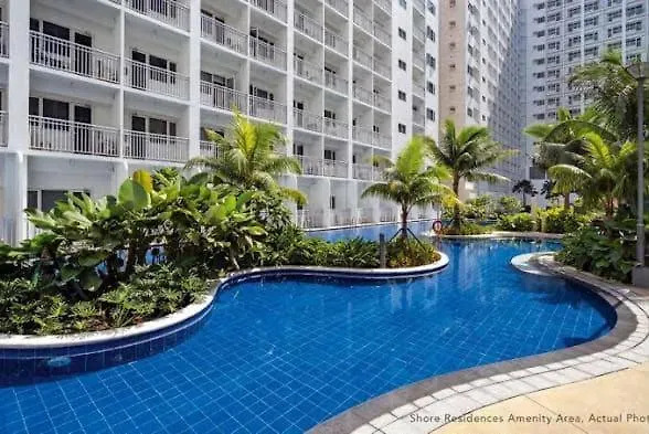 Apartamento Shore Residences Blissful Staycation Retreat With View And Bay View Near Moa